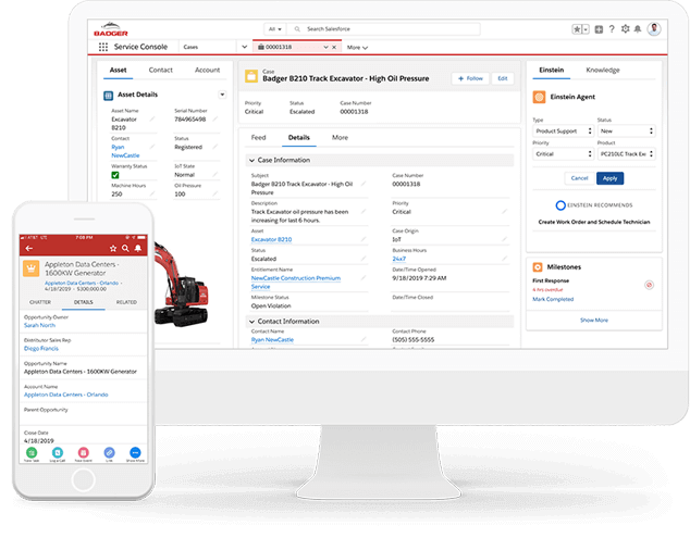 Salesforce Manufacturing cloud permite que las distintas áreas del negocio se comuniquen