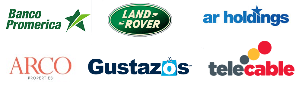 Casos de Éxito Salesforce: Land Rover, Telecable, Arco Properties, Gustazos, Banco Promerica y AR Holdings
