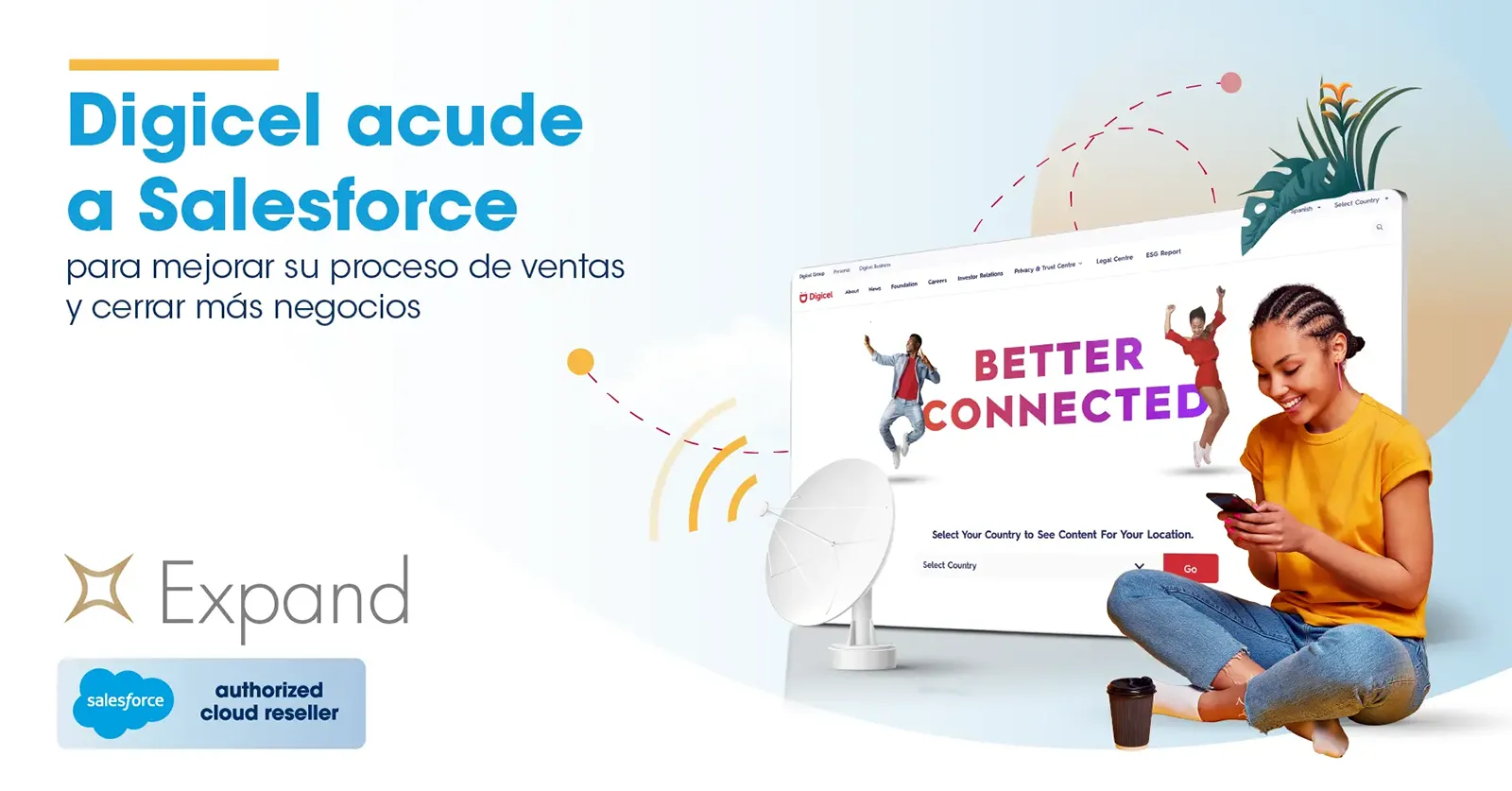 Digicel acude a Salesforce para mejorar su proceso de ventas y cerrar más negocios