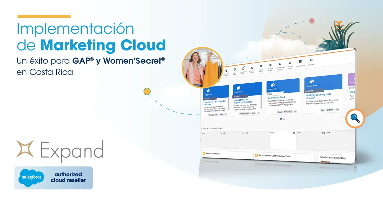 Implementación de Marketing Cloud: Un éxito para GAP® y Women’Secret® en Costa Rica