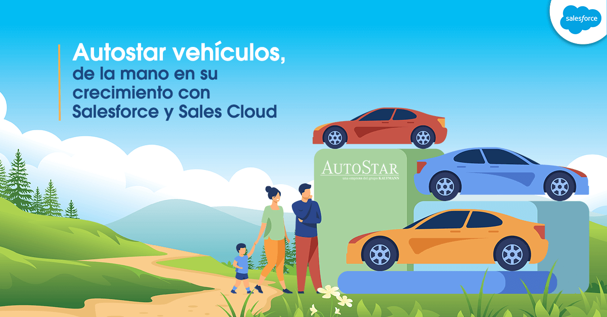 AutoStar vehículos, de la mano en su crecimiento con Salesforce y Sales Cloud