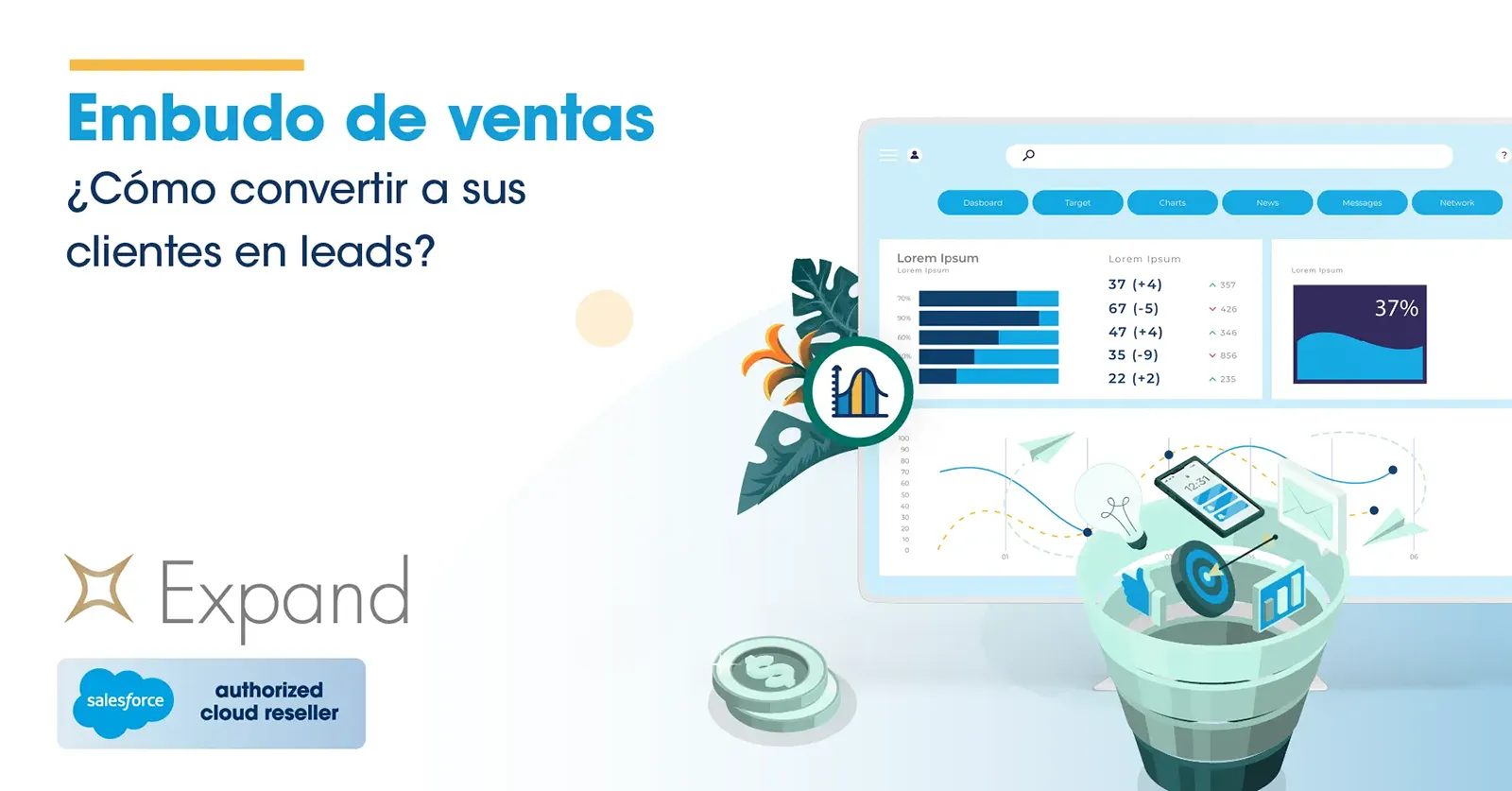 Embudo de ventas ¿Cómo convertir a sus clientes en leads?