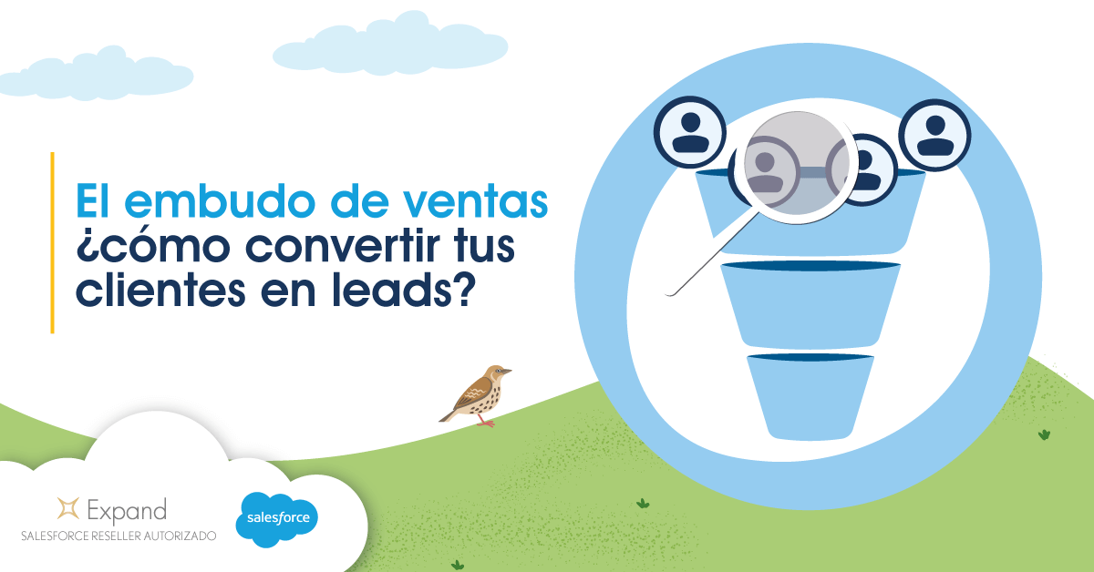 El embudo de ventas, cómo convertir a sus clientes en leads