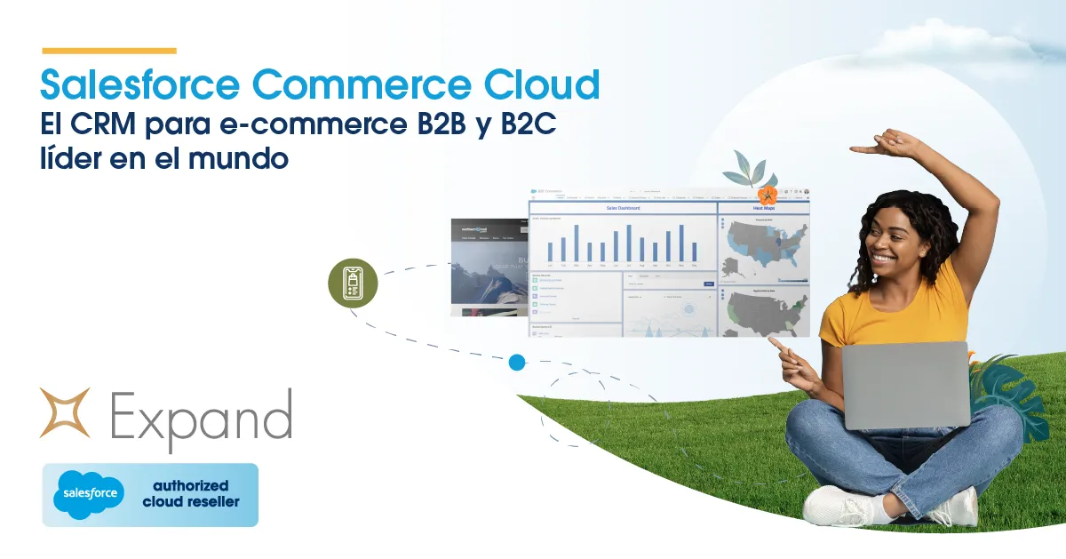 Salesforce Commerce Cloud: el CRM para e-commerce B2B y B2C líder en el mundo