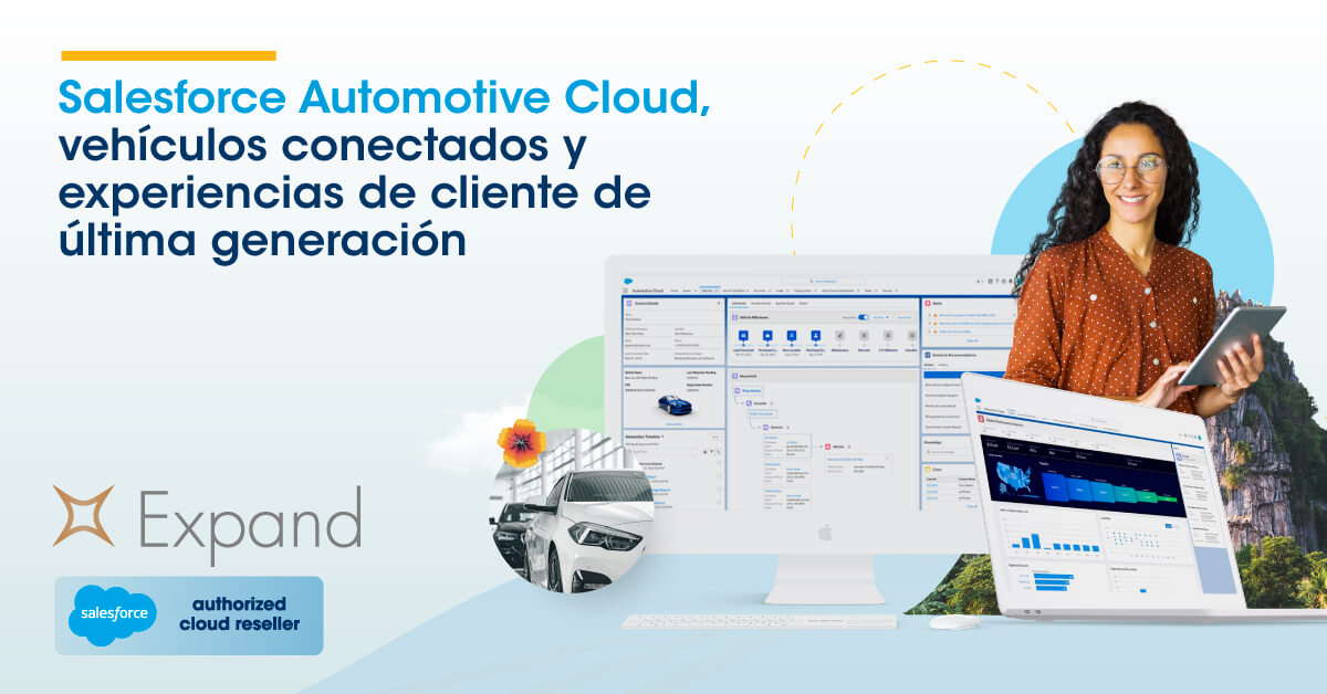 Salesforce Automotive Cloud, vehículos conectados y experiencias de cliente de última generación
