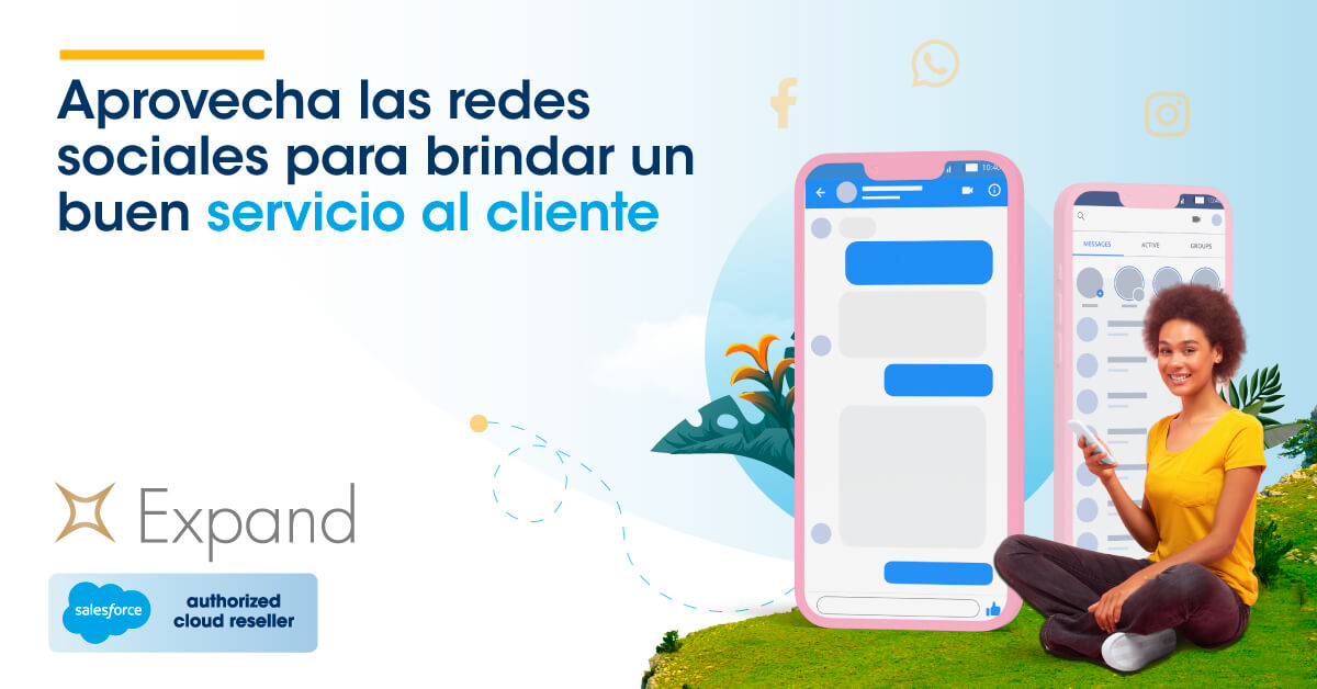 Aprovecha las redes sociales para brindar un buen servicio al cliente