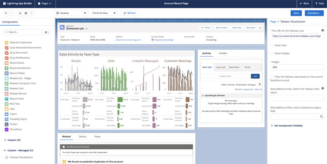 Salesforce Tableau