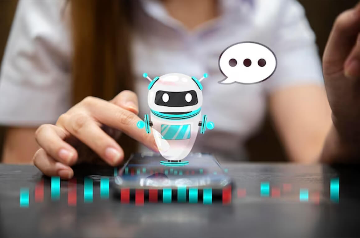 Herramientas de IA, chatbots.