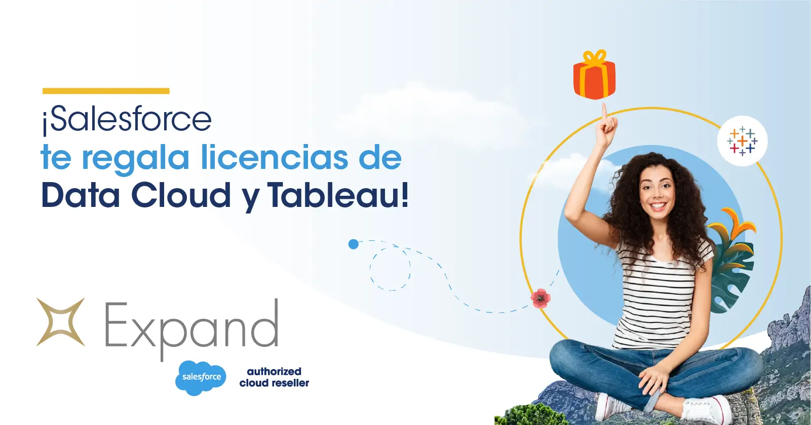 ¡Salesforce te brinda licencias gratis de Data Cloud y Tableau!