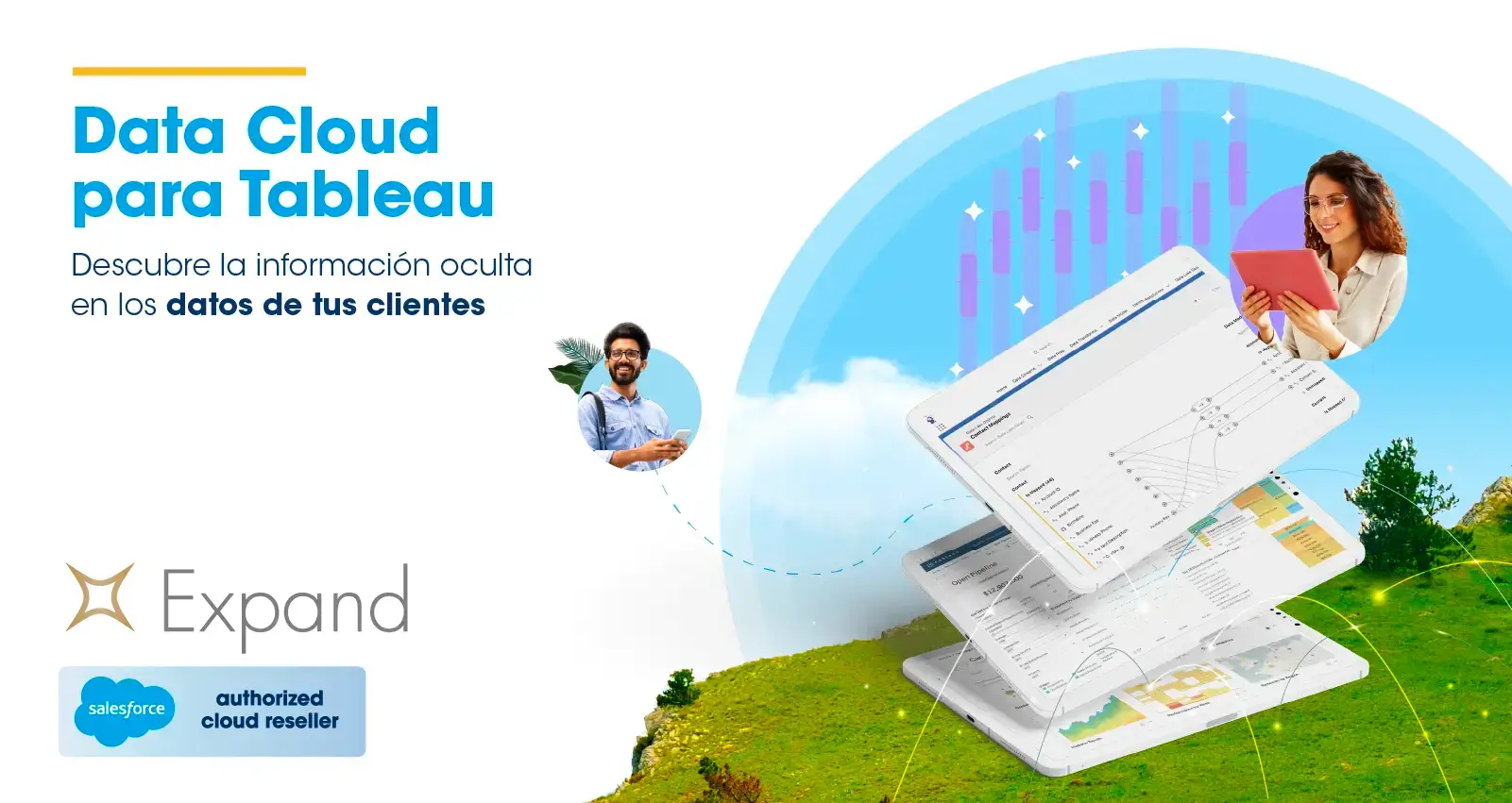Data Cloud para Tableau: Descubre la información oculta en los datos de tus clientes